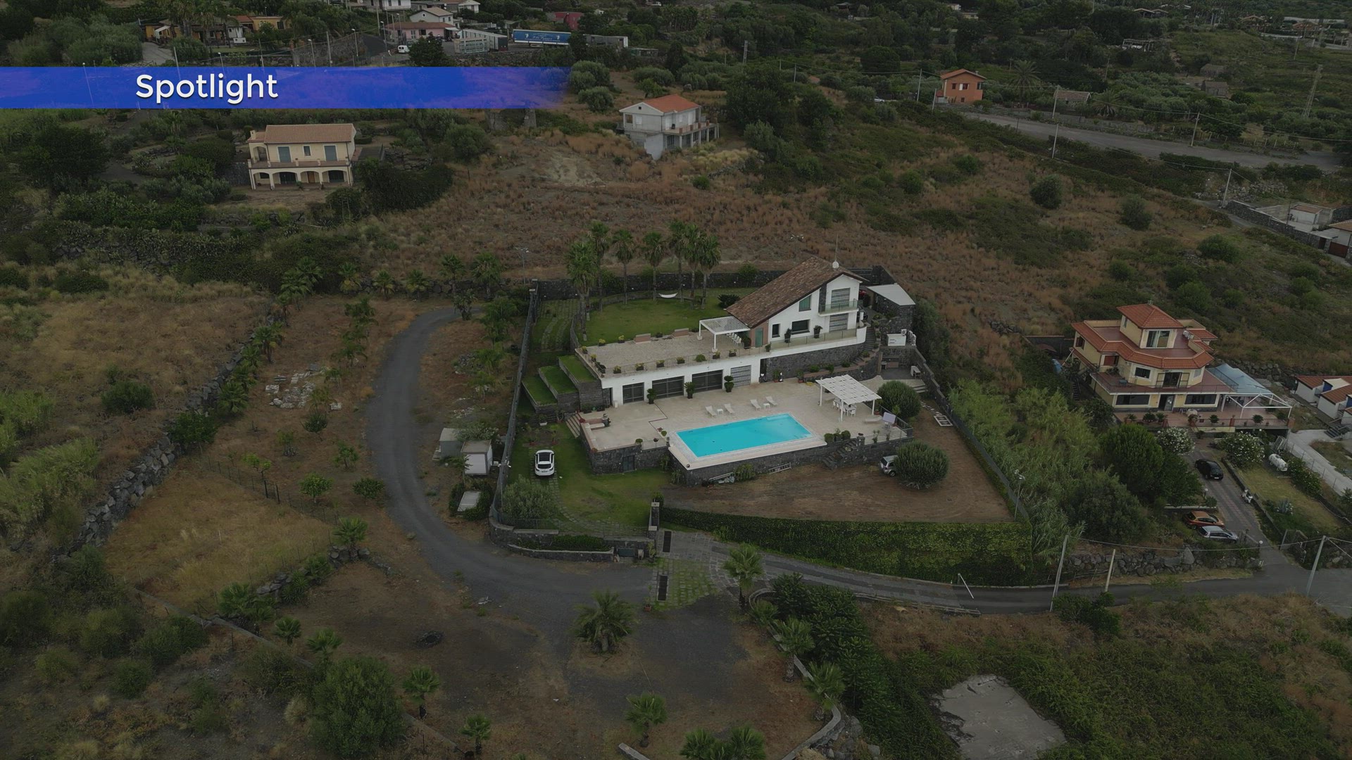 'Video thumbnail for DJI Mini 3 Pro: using Spotlight mode for real estate video'