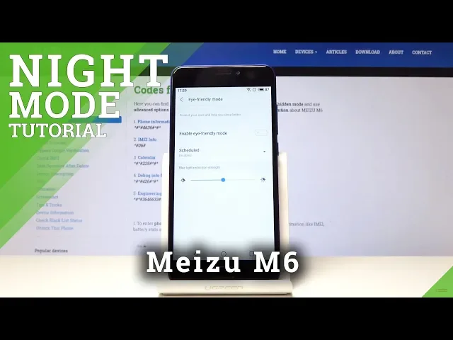 Video thumbnail for How to Activate Eye Friendly Mode in Meizu M6 - Blue Light Filter