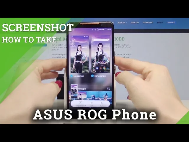Video thumbnail for How to Take Screenshot on ASUS ROG Phone – Save Screen / Capture Screen