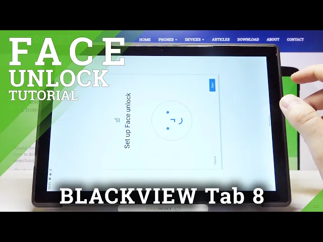 Video thumbnail for Set Up Face Unlock – Face ID on BLACKVIEW Tab 8