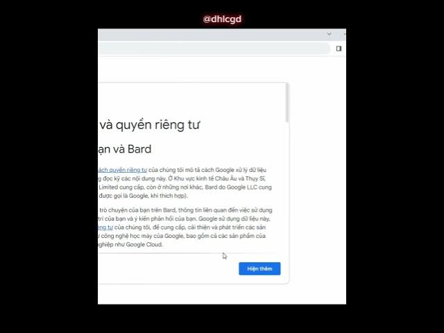 Video thumbnail for Bard đã biết "nói" tiếng Việt! Hướng dẫn tạo tài khoản Google Bard miễn phí.