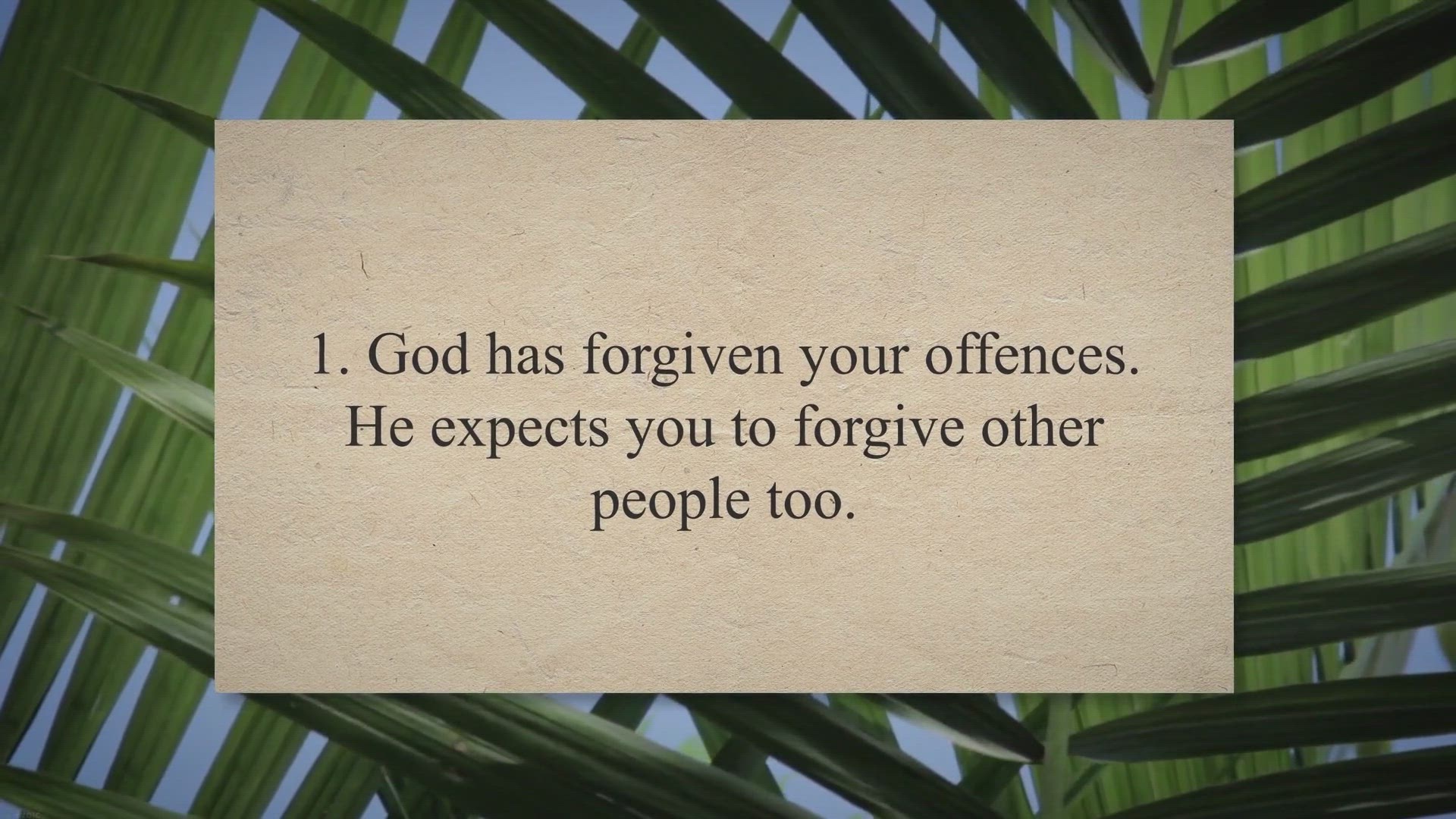Video thumbnail for 8 Things About Forgiveness I Desperately Want to Tell you