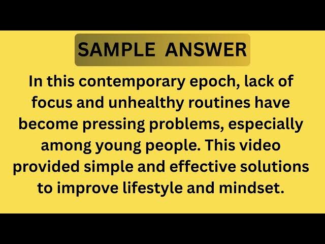 Video thumbnail for Describe an Interesting Video | IELTS Speaking Cue Card 2026
