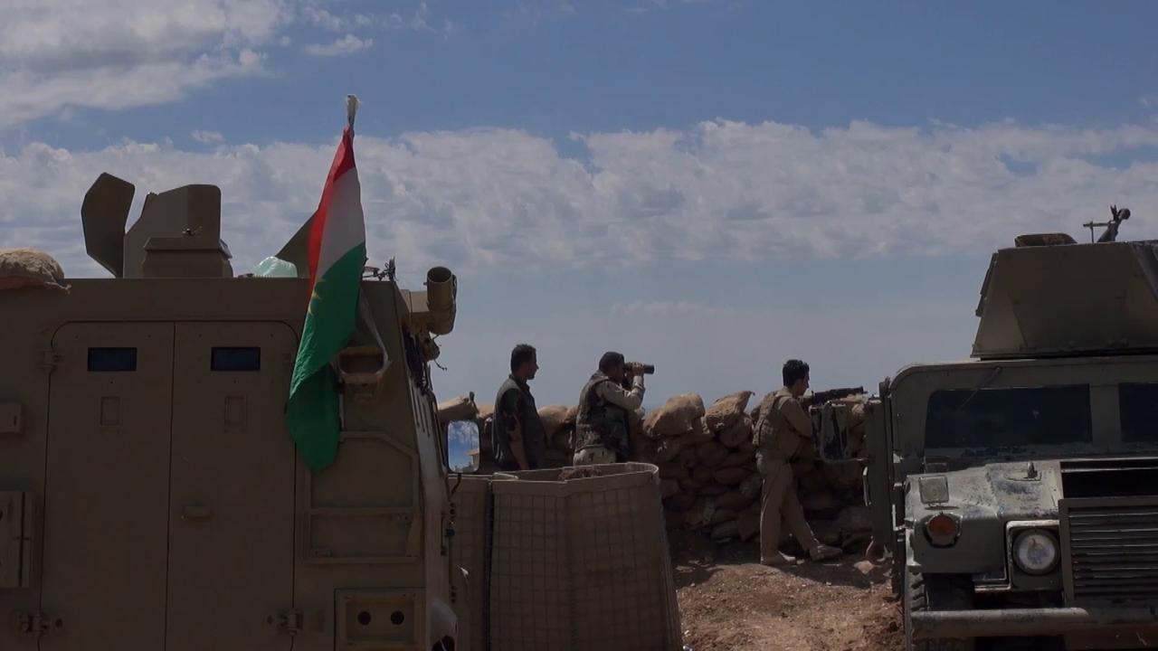 Video thumbnail for Iraq: Peshmerga Forces In Bashiqa Iraq 3.