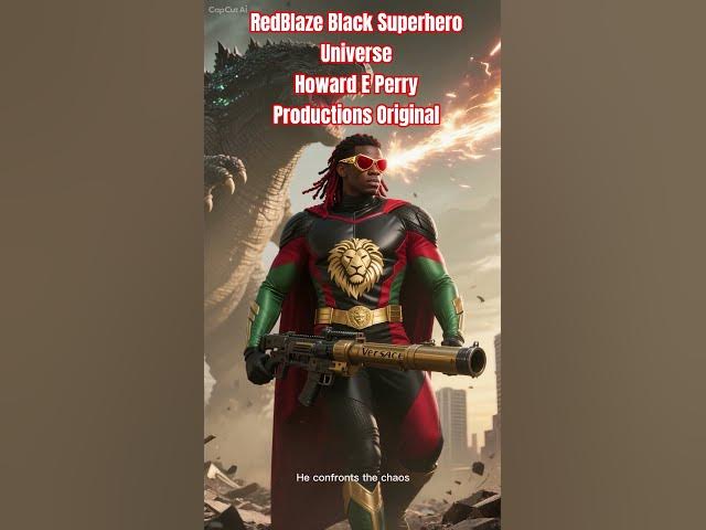 Video thumbnail for Epic Monster Rampaging 'RedBlaze' Black Superhero Universe #brooklyn #super #marvelstudios #monster