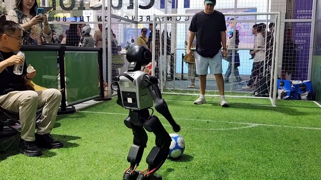 Video thumbnail for China: BOOSTER Mini Humanoid Robot.