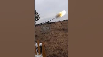 'Video thumbnail for Russian self-propelled guns 2S7M Malka shell Armed Forces of Ukraine in Kharkiv'