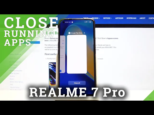Video thumbnail for How to Disable Running Apps in REALME 7 Pro – Background Apps