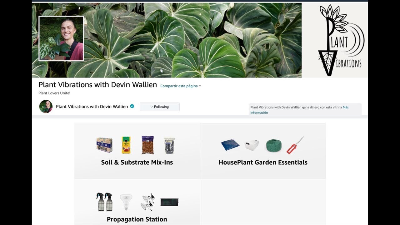 Video thumbnail for New Amazon Shop & Website (coming) #houseplants #gardening #plants