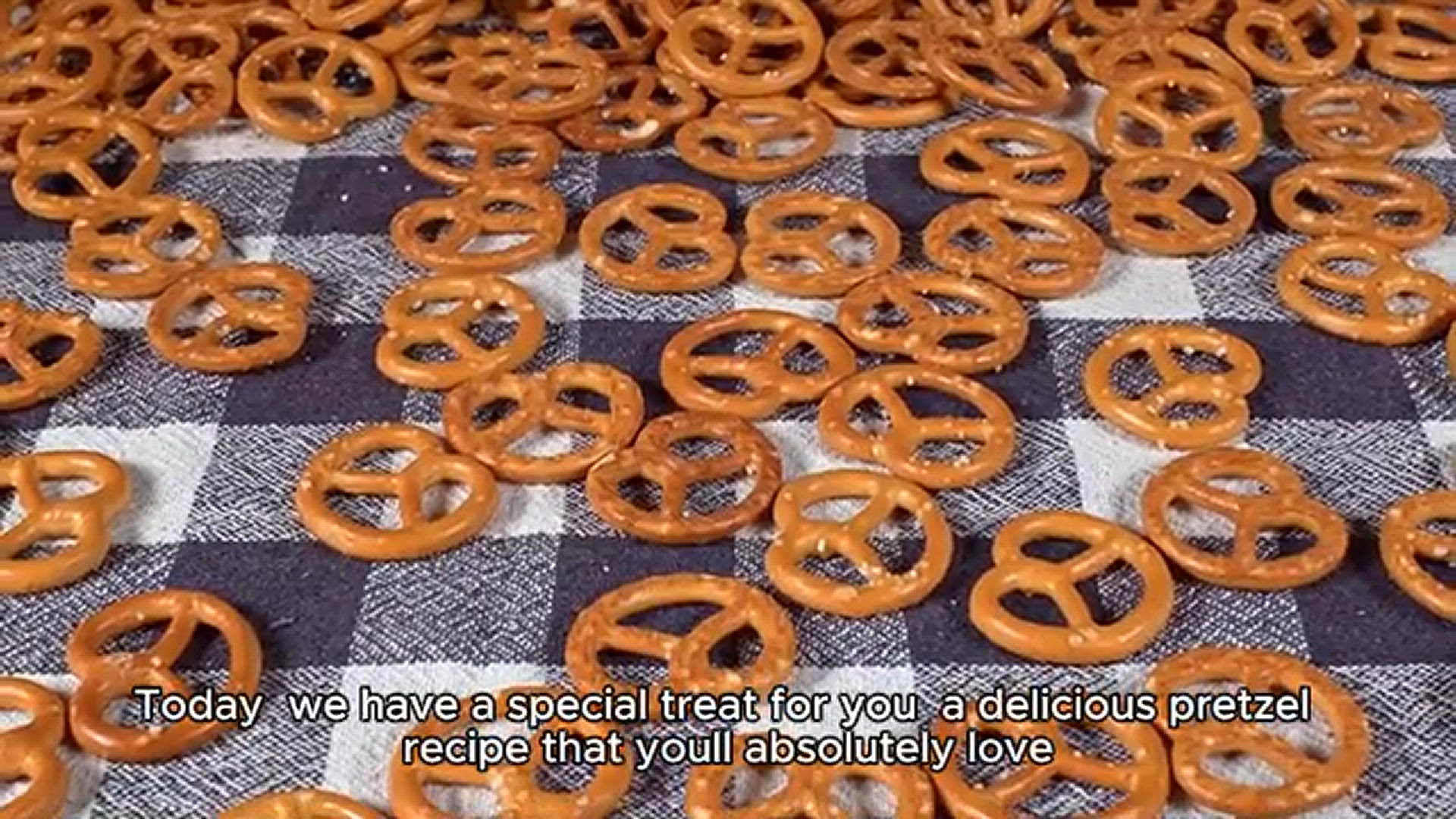 'Video thumbnail for Pretzel recipe'