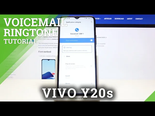 Video thumbnail for How to Change Voicemail Notification Sounds in VIVO Y20s –  Customize  Voicemail