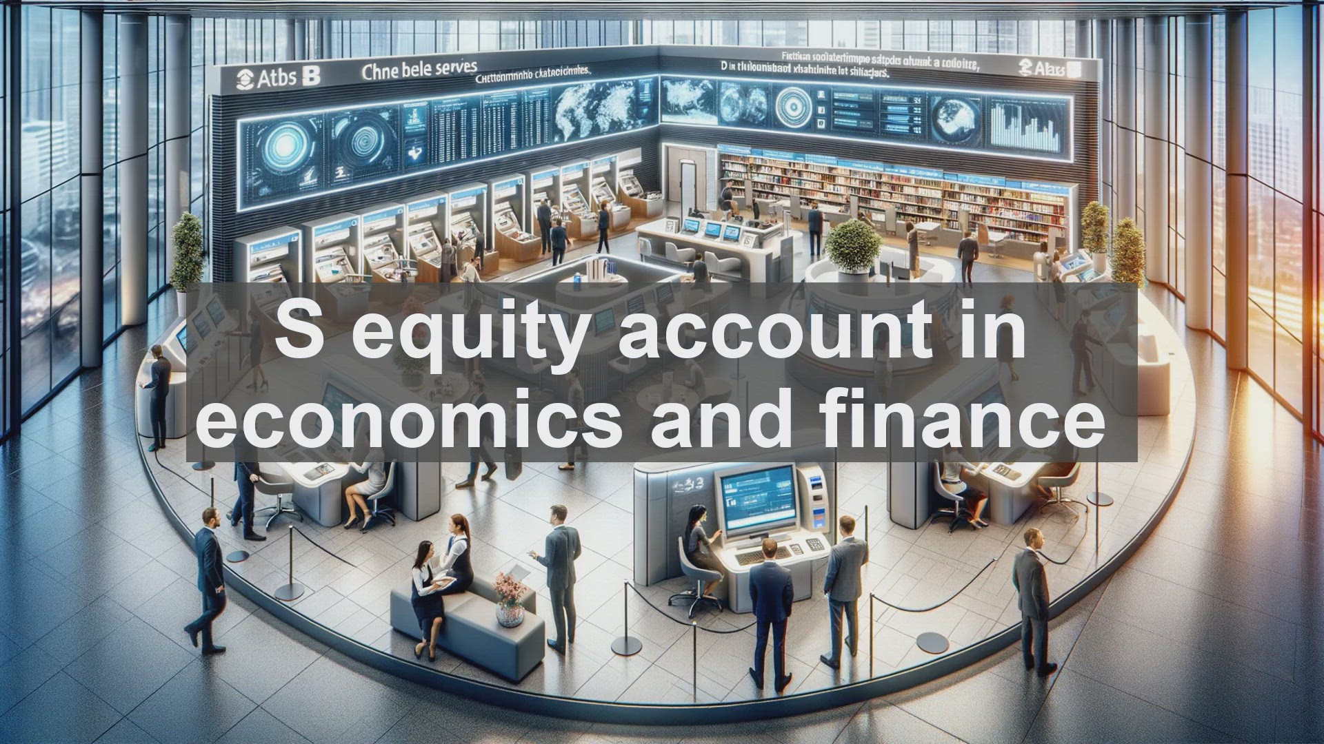 'Video thumbnail for S equity account in economics and finance'