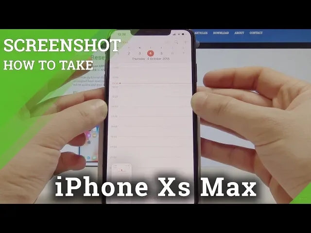 Video thumbnail for iPhone Xs Max SCREENSHOT / Capture Screen / Take Screenshot