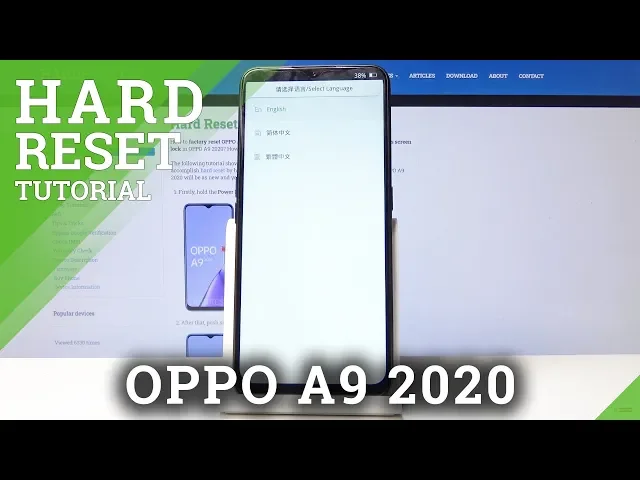 Video thumbnail for Hard Reset OPPO A9 2020 - Wipe Data by OPPO Recovery Mode