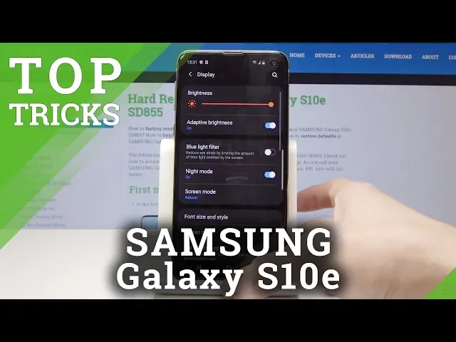 Video thumbnail for Top Tricks SAMSUNG Galaxy S10e - Best Features / Advanced Options