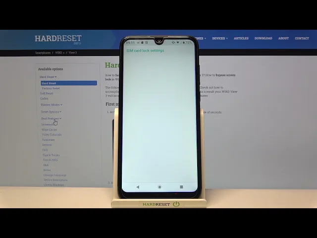 Video thumbnail for How to Remove SIM PIN form SIM Card on WIKO View 3 – PIN Code