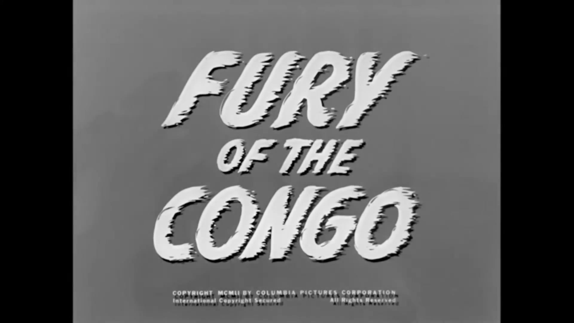 Video thumbnail for Fury of the Congo (1951)