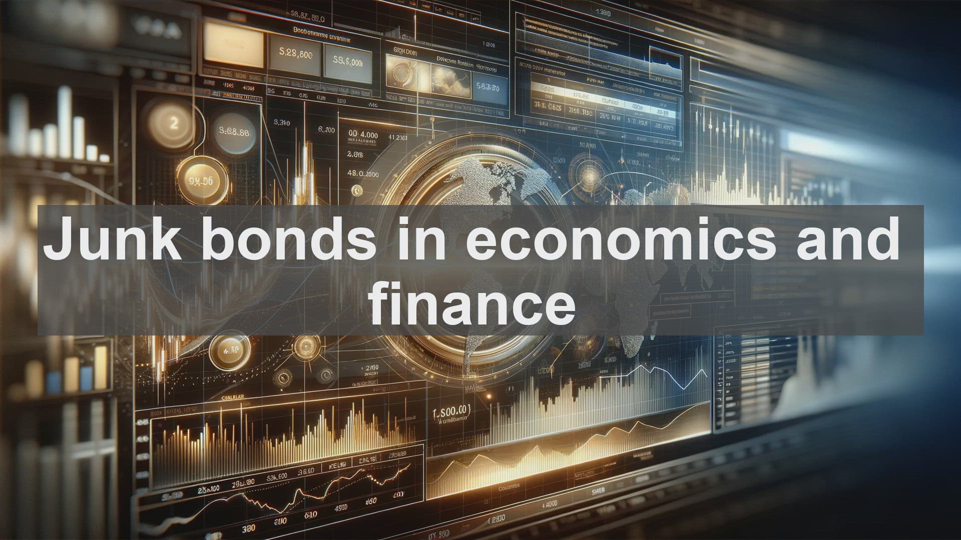 'Video thumbnail for Junk bonds in economics and finance'