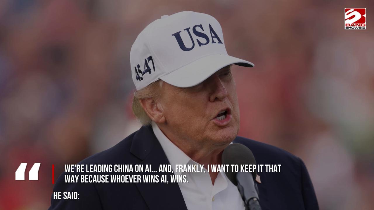 Video thumbnail for Donald Trump dismisses concerns over AI risks