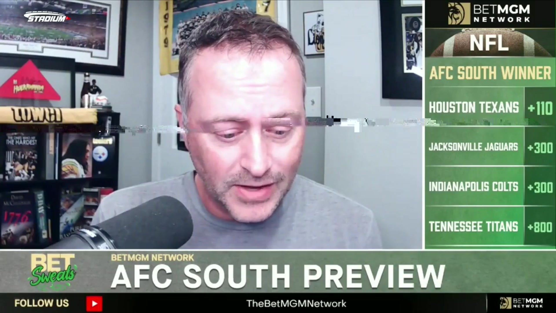 'Video thumbnail for Is the AFC South the Houston Texans' Division to Win...By Default?'