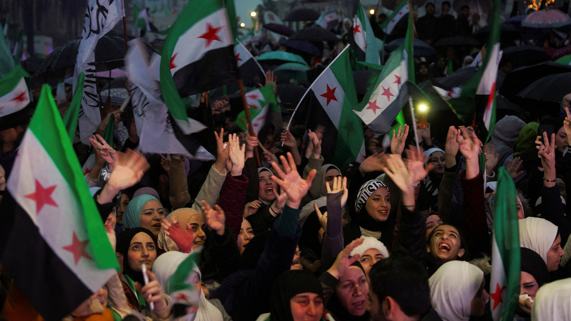Video thumbnail for Celebrations in Syria as US advances bill to lift sanctions