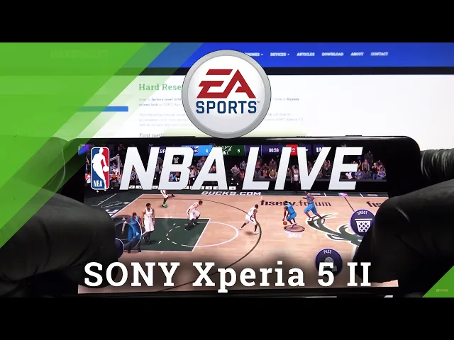 Video thumbnail for NBA Mobile on SONY Xperia 5 II – Game Test