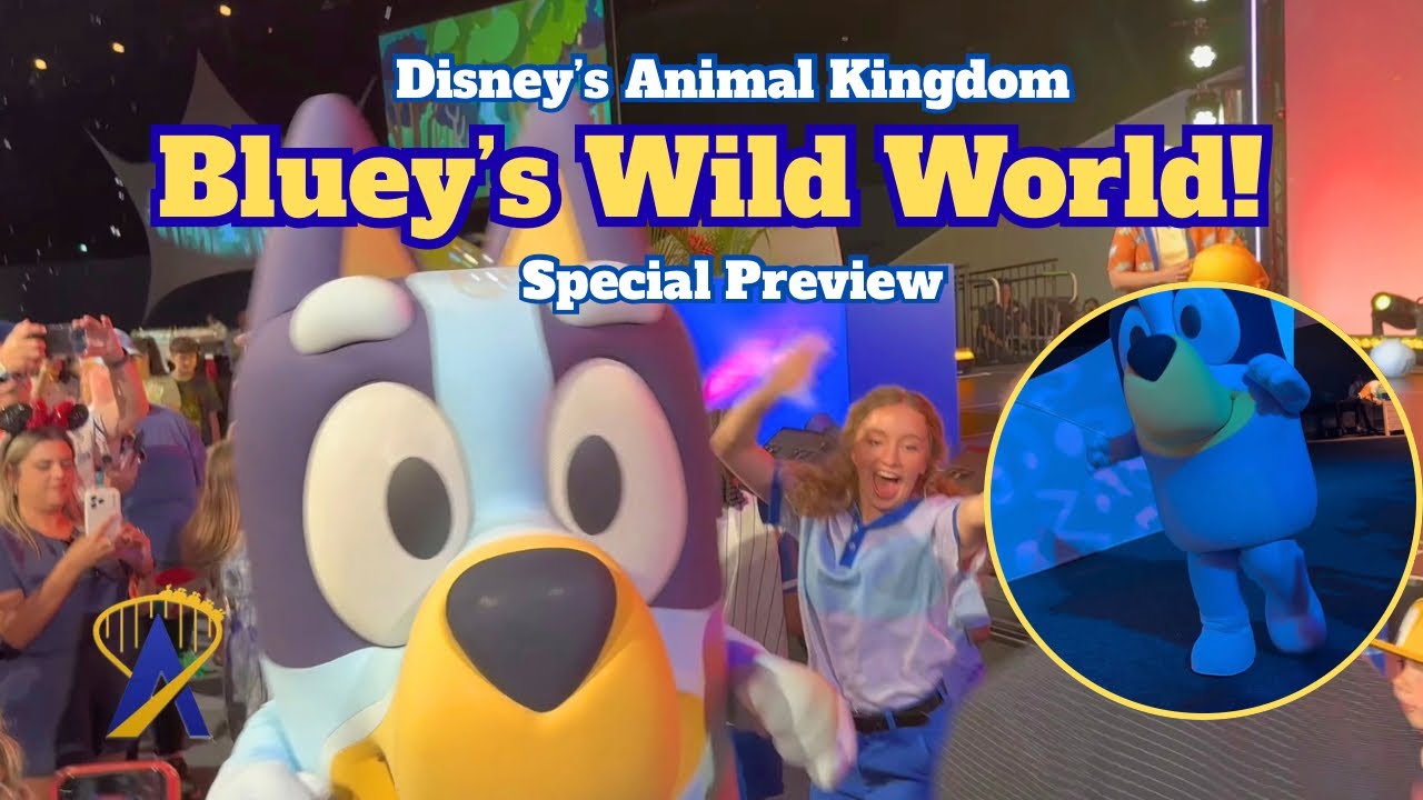 Video thumbnail for NEW! Bluey's Wild World Preview! Coming to Disney's Animal Kingdom