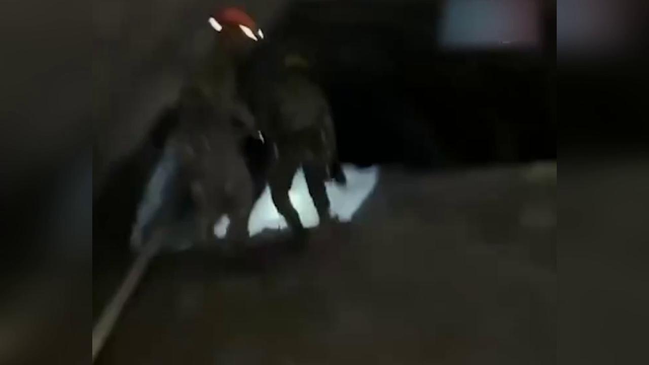 Video thumbnail for Nepal: Nepal Army Searches For 93 Missing Workers Inside Flooded Tunnel.