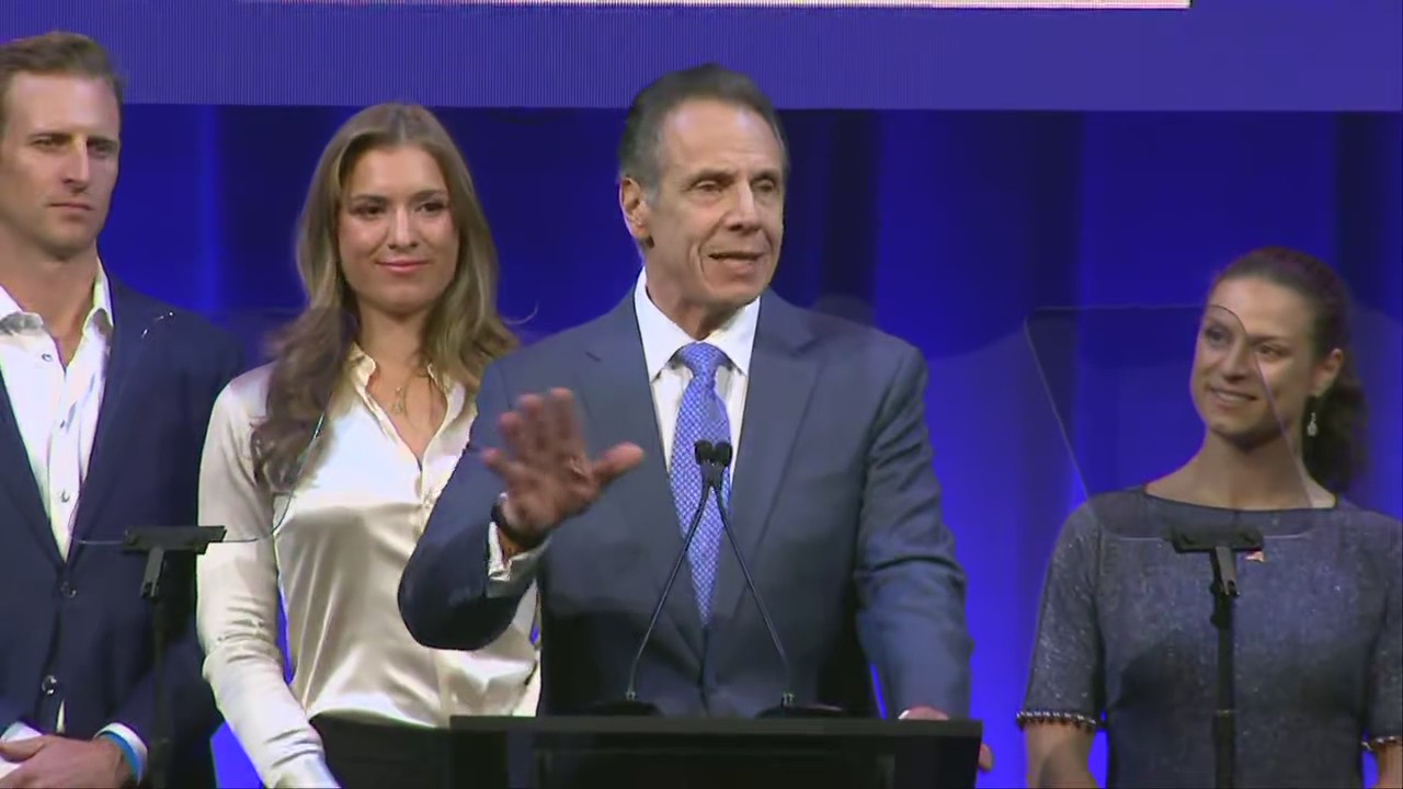 'Video thumbnail for Cuomo's concession speech after losing NYC mayoral race'