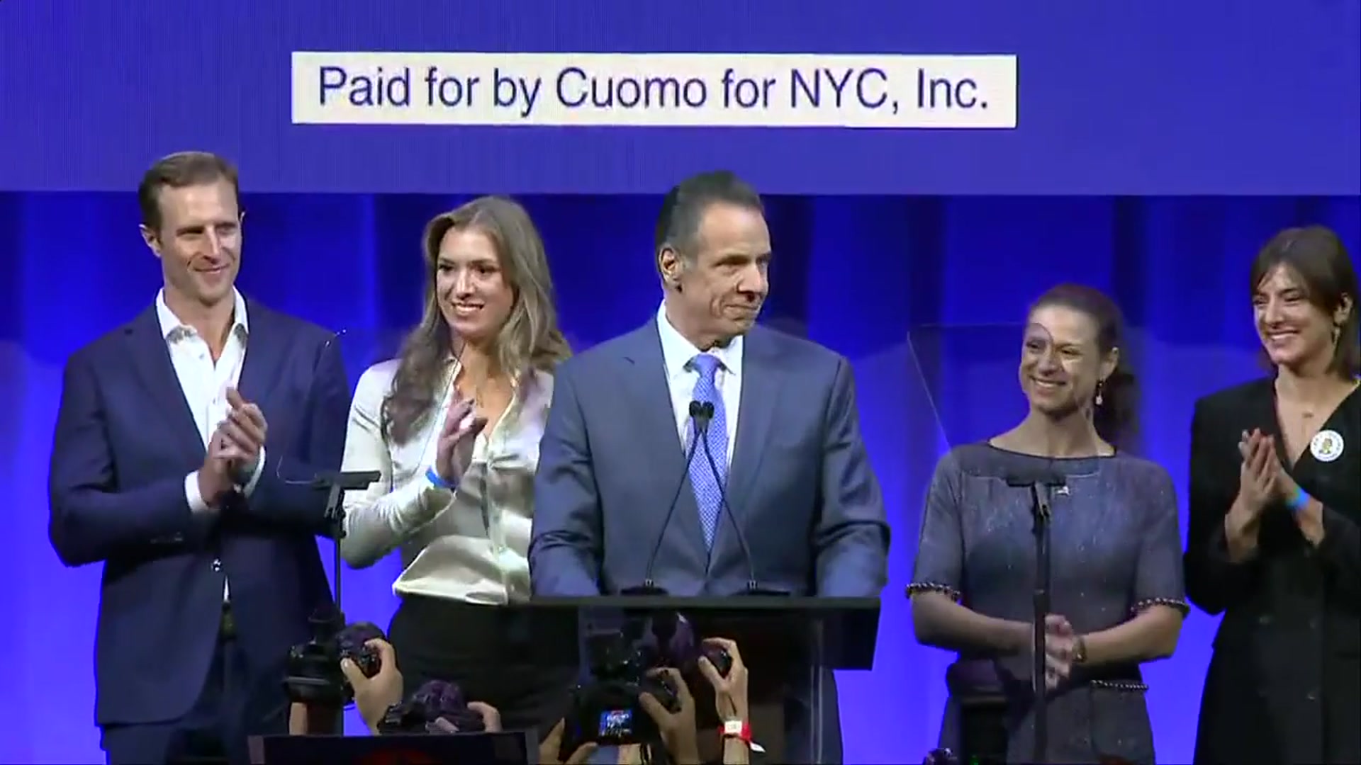 'Video thumbnail for Cuomo's concession speech after losing NYC mayoral race'
