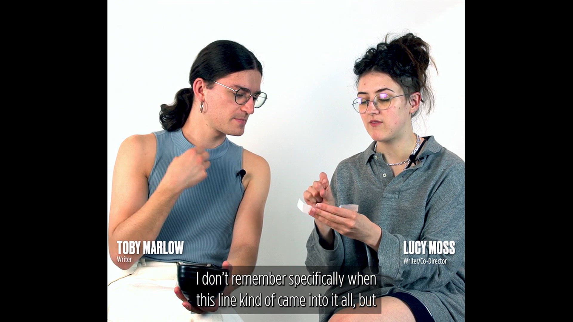 Video thumbnail for Video: SIX Creators Toby Marlow and Lucy Moss Break Down the Show's Lyrics