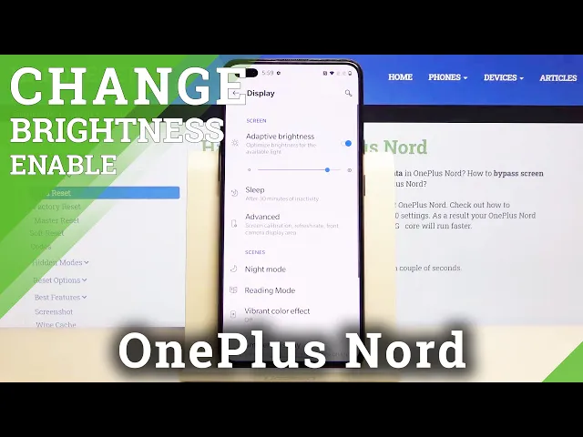 Video thumbnail for How to Allow Auto-Brightness in OnePlus Nord – Customize Screen Brightness