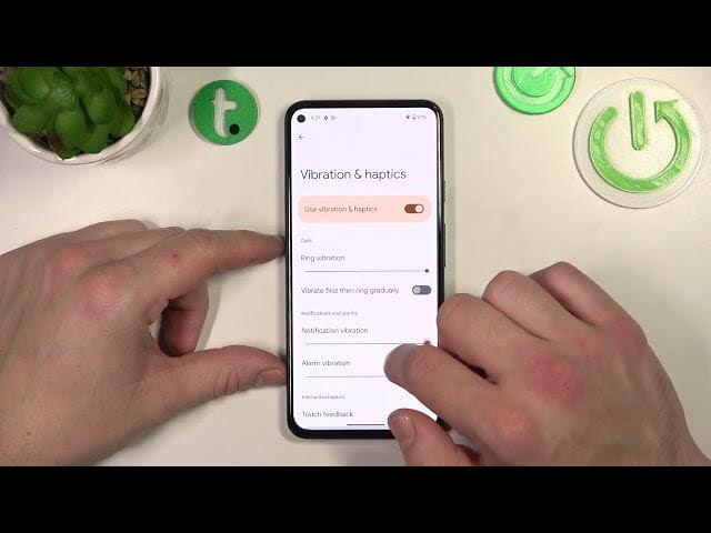Video thumbnail for How to Change the Vibration Intensity on the GOOGLE Pixel 5a - Haptic Feedback Strength