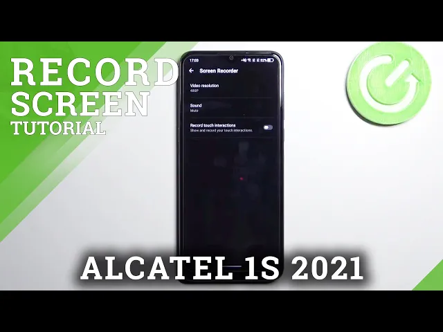 Video thumbnail for How to Manage Screen Recorder in ALCATEL 1S 2021 – Turn Screen Touches on or off