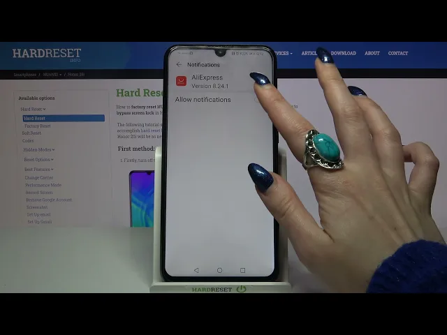 Video thumbnail for How to Turn On/Off Apps Notifications on Honor 20i – Manage Apps Notifications