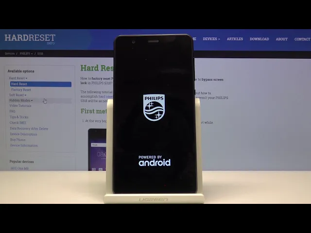 Video thumbnail for FACTORY RESET PHILIPS S318 - Delete All Content & Settings