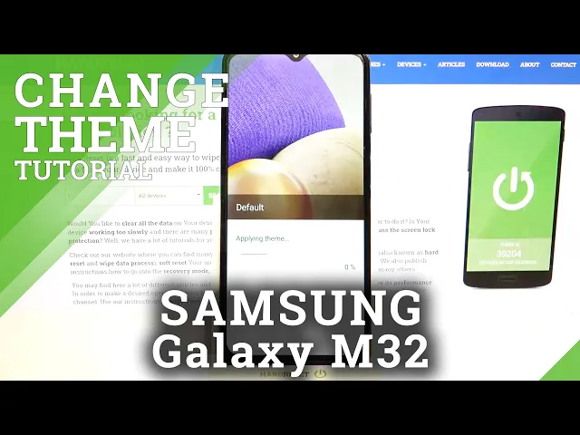 Video thumbnail for How to Change Device Theme on SAMSUNG Galaxy M32 – Update Device Look