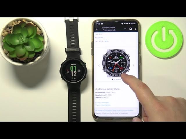 Video thumbnail for How to Install Additional Watch Faces in GARMIN Forerunner 45 HR – Set Up New Watch Faces