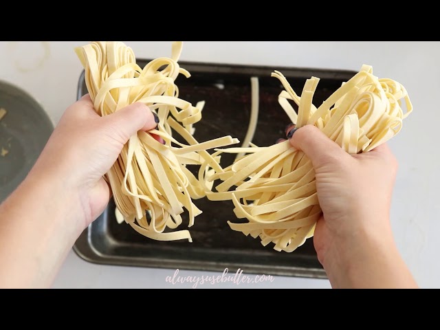 Video thumbnail for baked seafood pasta FULL