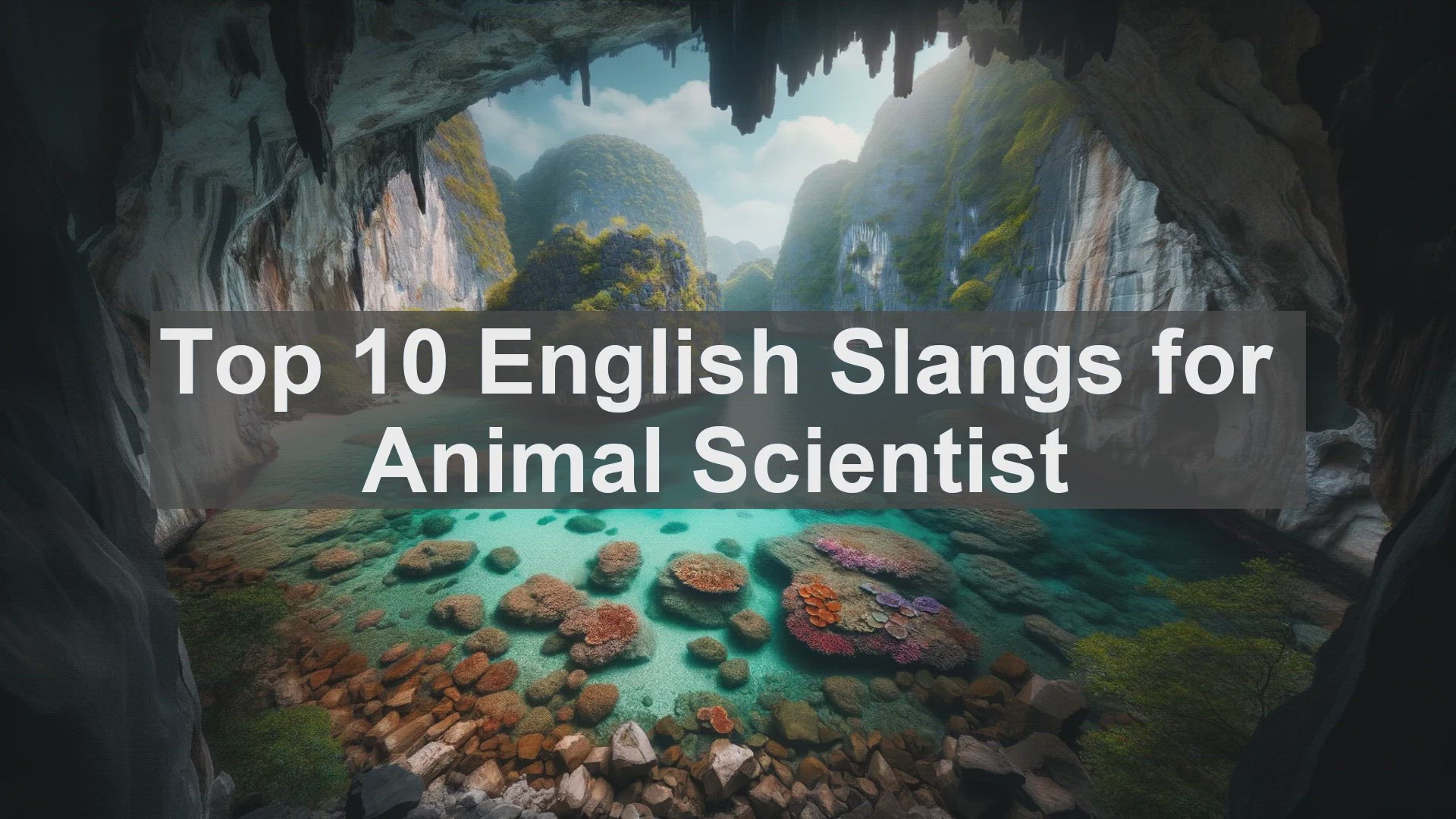 'Video thumbnail for Top 10 English Slangs for Animal Scientist'