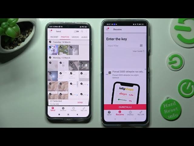 Video thumbnail for How to Transfer Data from Xiaomi Phone to OPPO Find N2 Flip - with Send Anywhere Application
