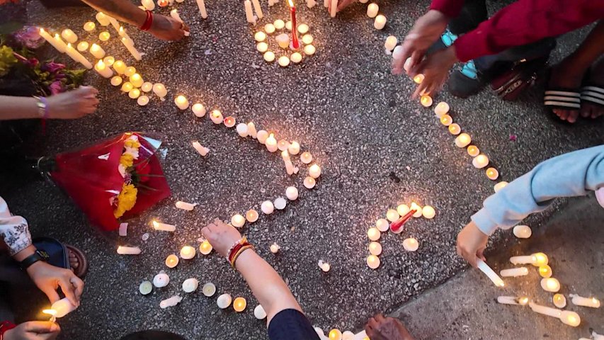 Video thumbnail for Long Island Nepalese community holds vigil for victims of deadly Nepal floods