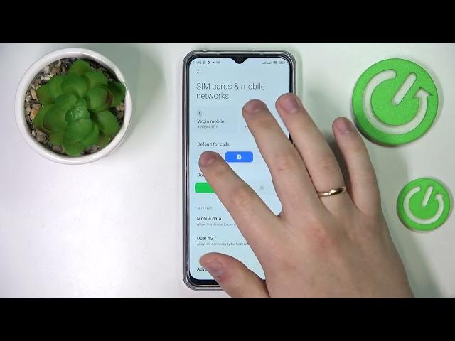 Video thumbnail for POCO M5 How To Switch Sim Preferences