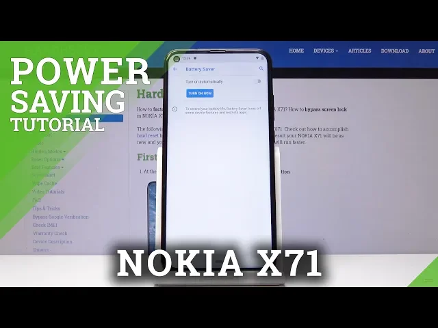 Video thumbnail for How to Turn On Power Saving Mode in NOKIA X71 - Battery Saver
