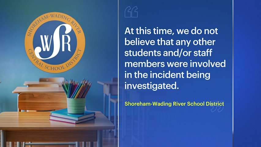 Video thumbnail for Shoreham-Wading River schools, police investigating inappropriate online behavior