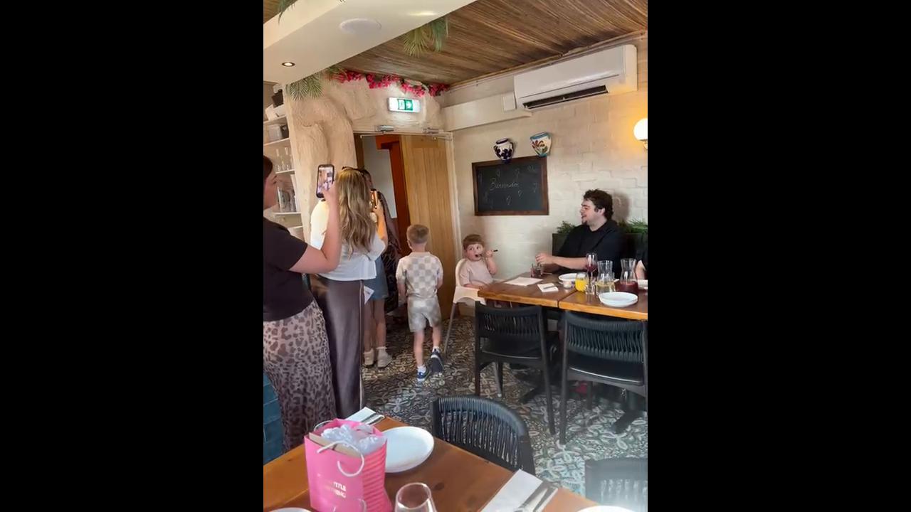 Video thumbnail for Emotional Surprise 30th Birthday Dinner with Family and Friends