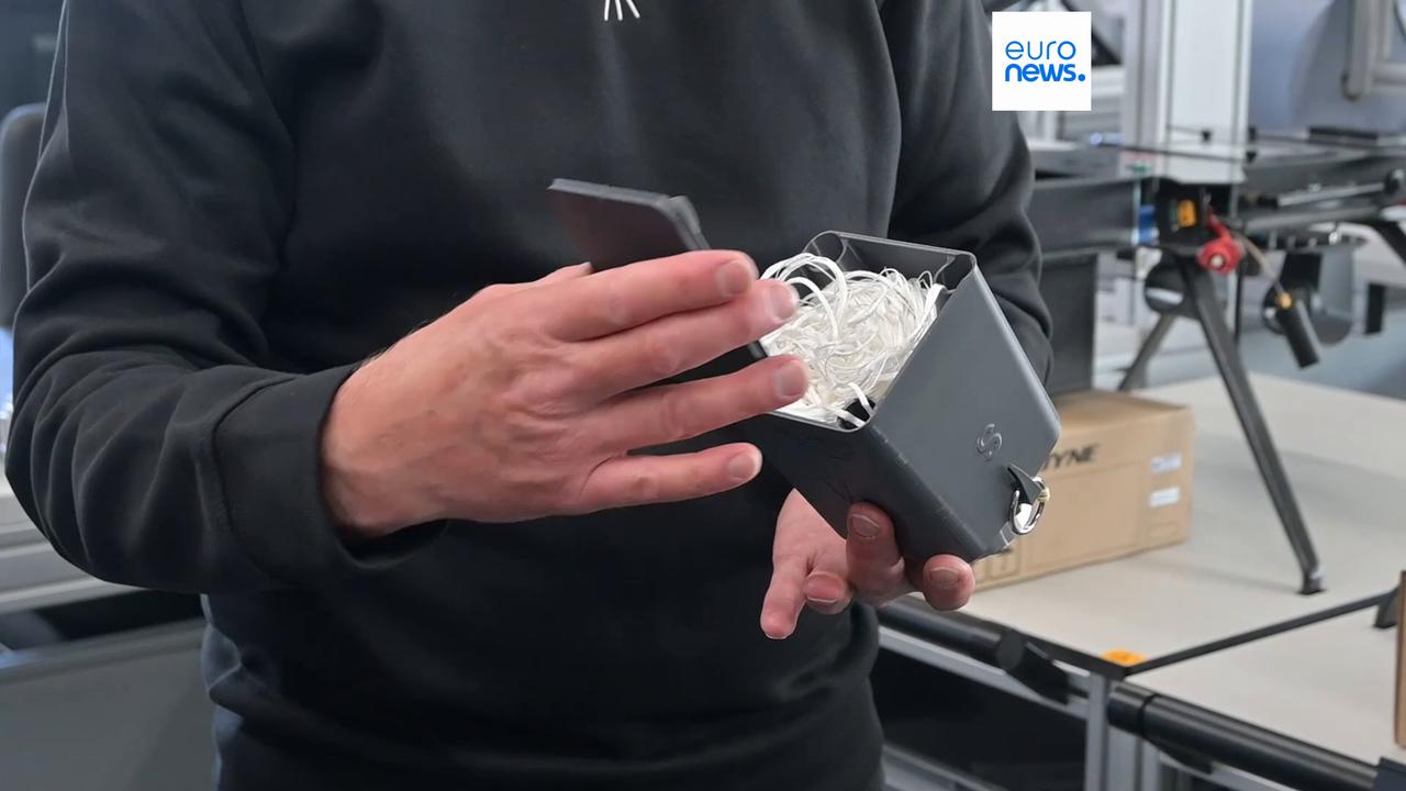 Video thumbnail for Catching the unknown: The drone designed to hunt other drones