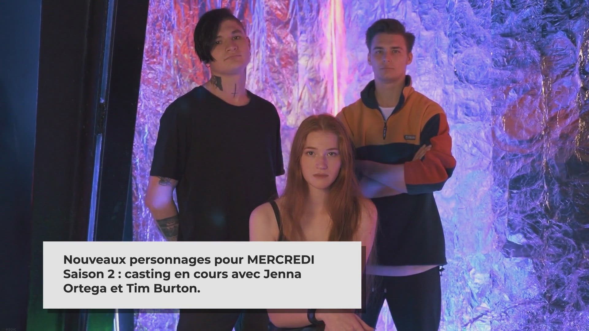 Video thumbnail for MERCREDI SAISON 2 : DE NOUVEAUX PERSONNAGES RÉVÉLÉS DANS LA SÉRIE AVEC JENNA ORTEGA ?