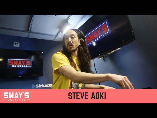 Video thumbnail for Steve Aoki Launches Remix Radio Channel on Sirius XM | SWAY’S UNIVERSE