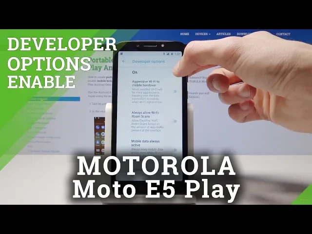 Video thumbnail for How to Get Access to Developer Options in Motorola Moto E5 Play – USB Debugging & OEM Unlock